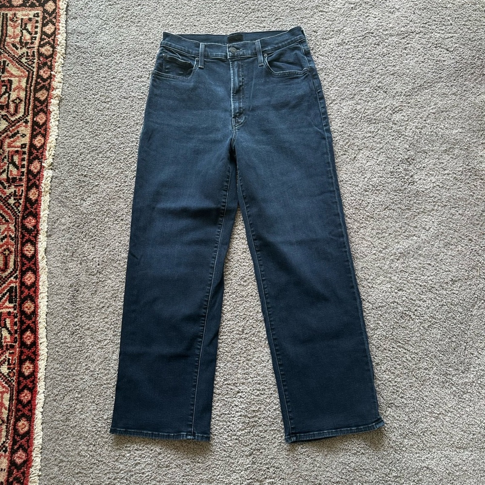 Mother The Rambler Zip Ankle Jeans